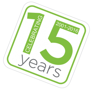 15 years in business, now we look towards the future